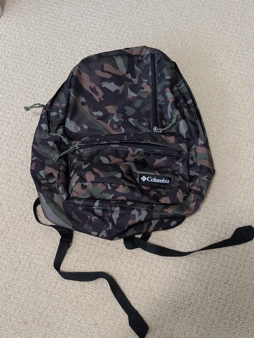 Columbia Men's Camo Backpack in Black, Green, Brown